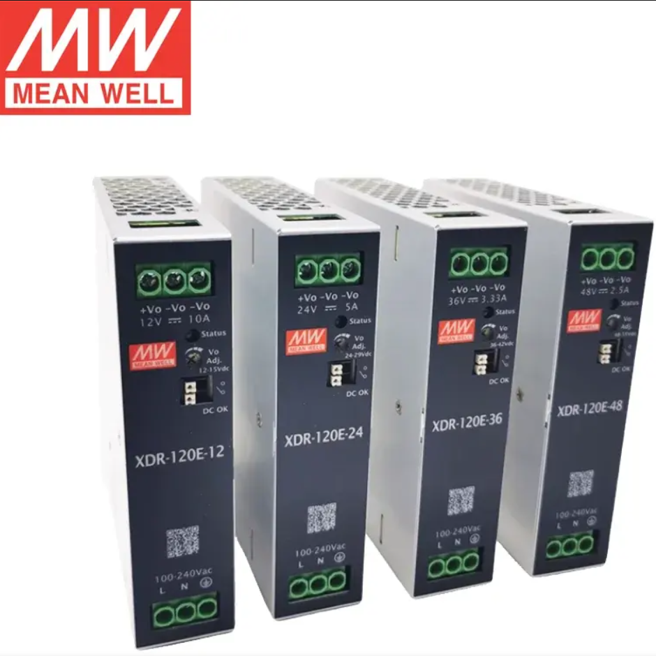 明纬120W导轨电源XDR-120E-